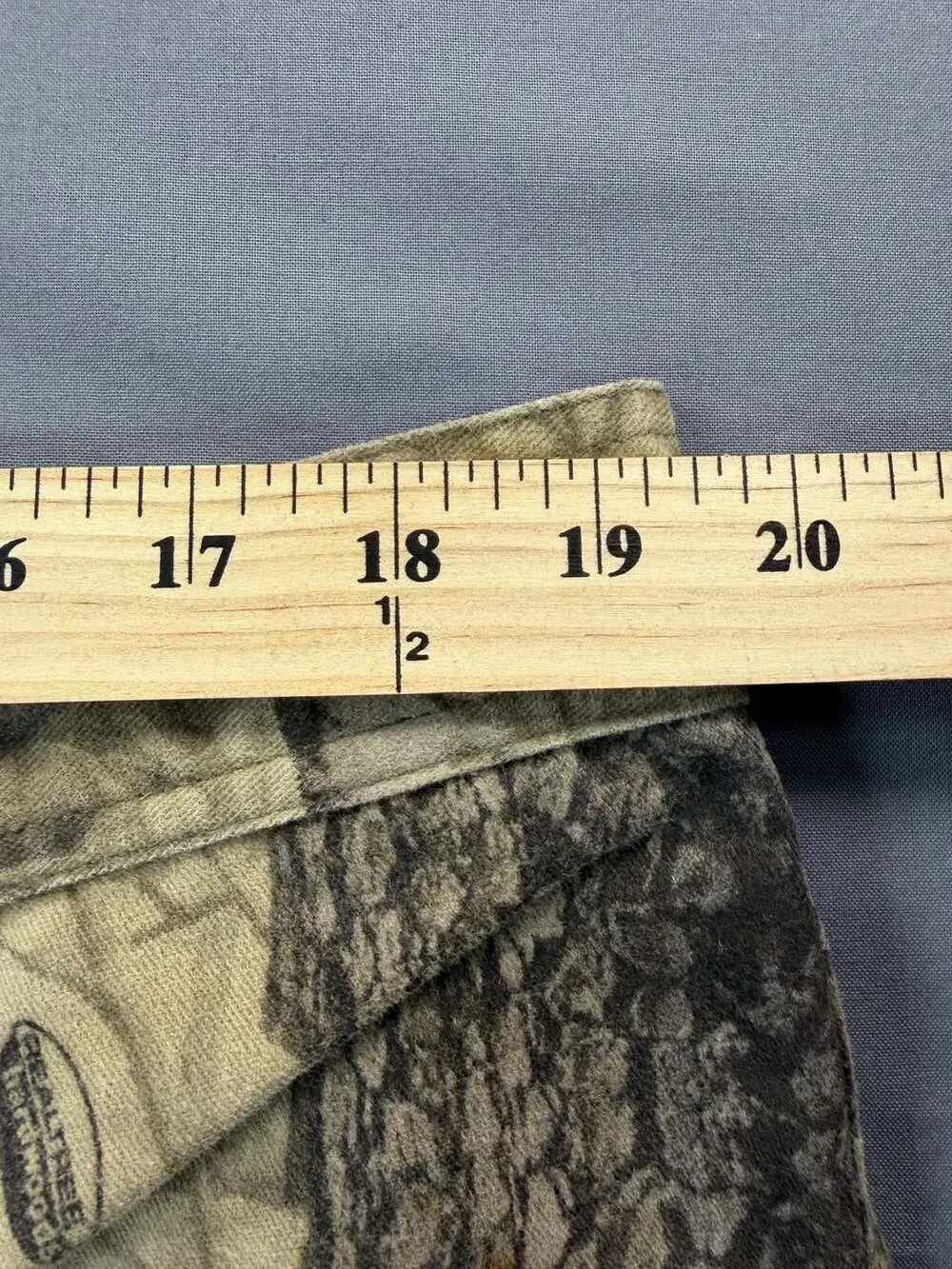 Wrangler Pro Gear Realtree Hardwoods Camo Cargo Pants Mens Size 40x30